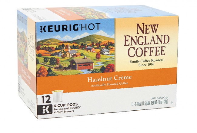 New England Coffee - Hazelnut Crème Single Serve